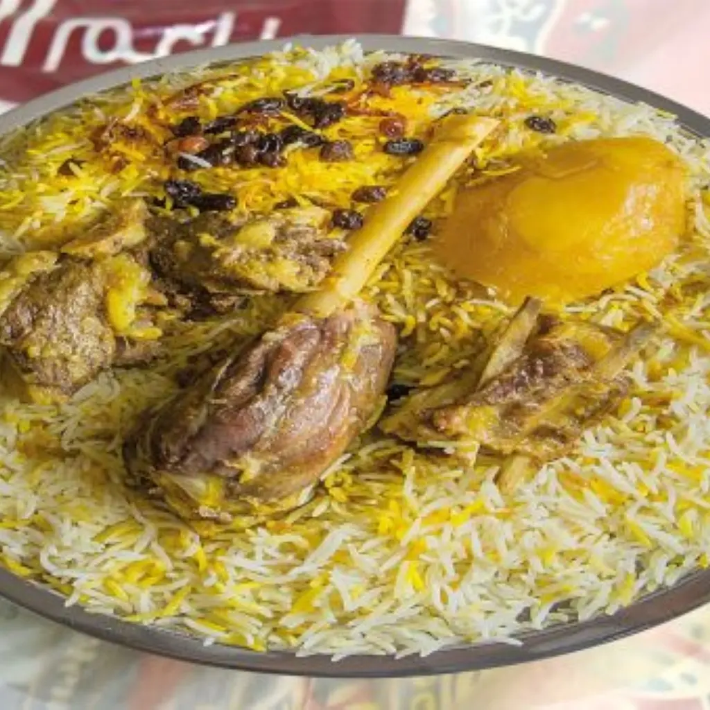 زربيان لحم بدون رز